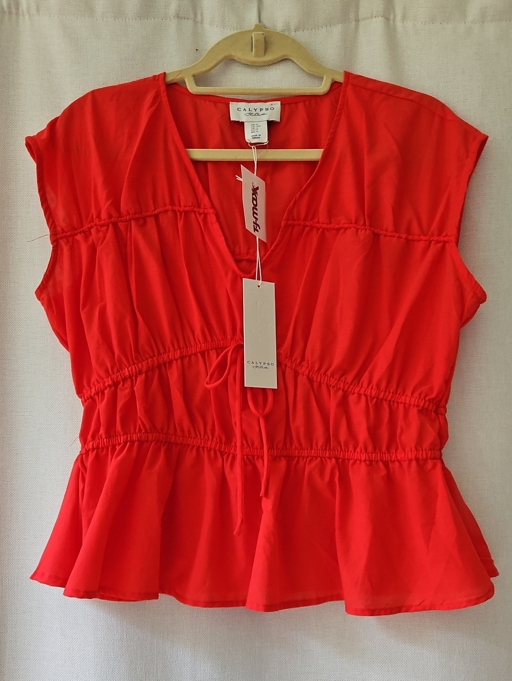 Peplum Cotton Top